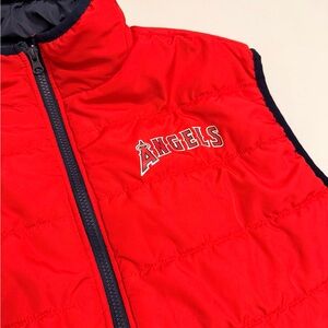 MLB Angels Red‎ Buffer Vest Size XL